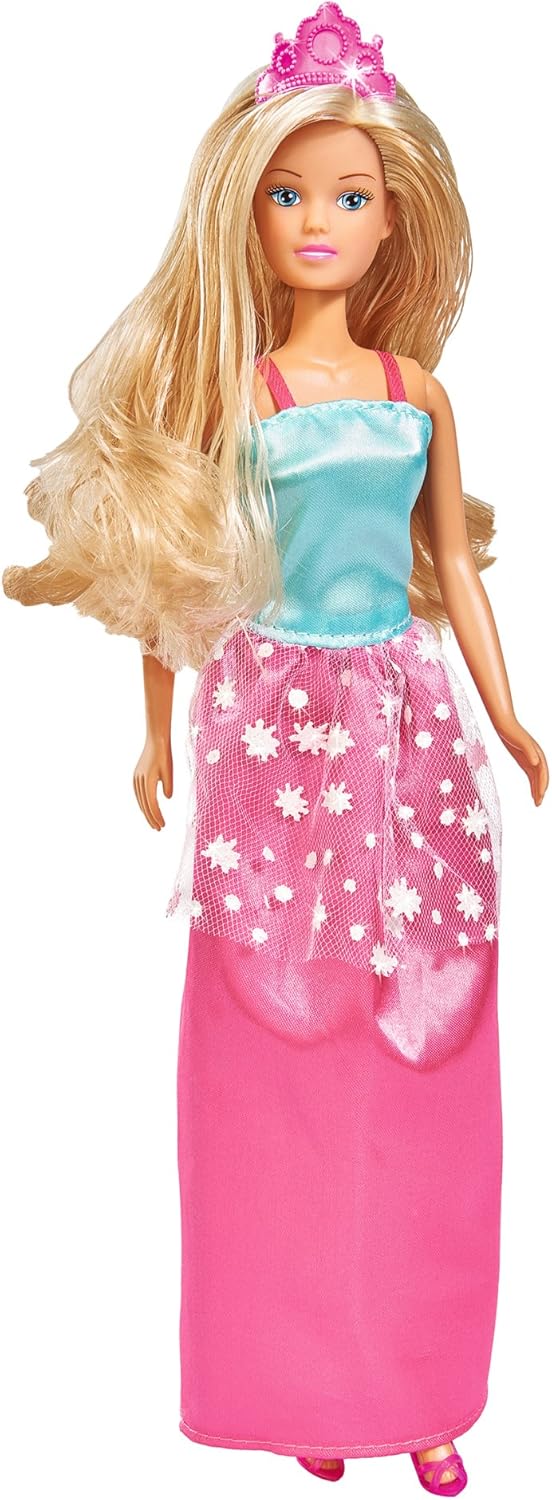 Simba 105733092 - Steffi Love Fashion Deluxe, Spielpuppe im Abendkleid, mit acht zusätzlichen Kleide