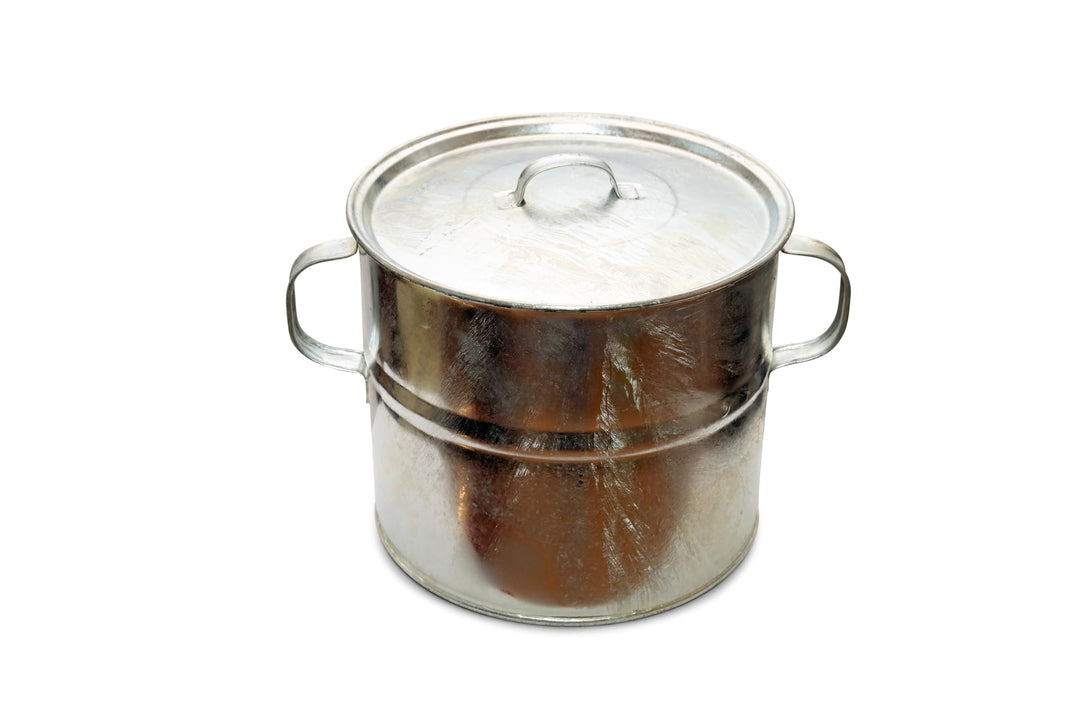 Topf Komposter 15 Liter mit Deckel Feuerverzinkt