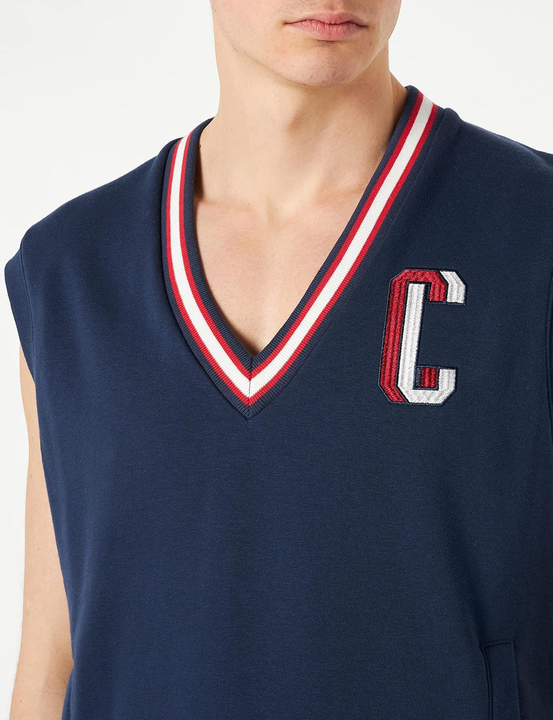 Champion Herren Pullunder S Marineblau (Nava), S Marineblau (Nava)