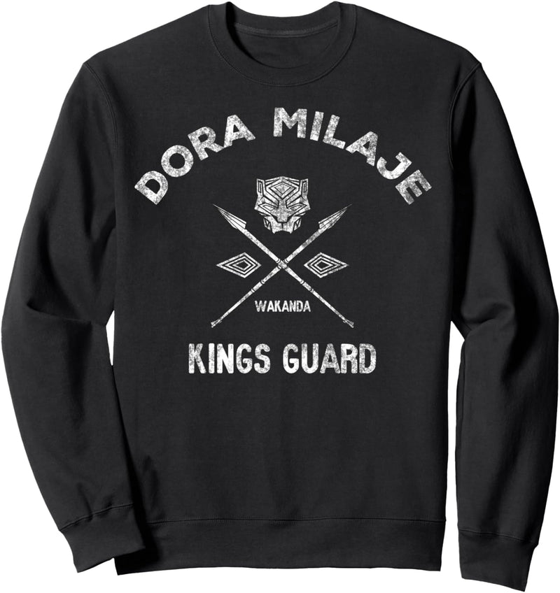 Marvel Black Panther Dora Milaje Kings Guard Simple Logo Sweatshirt