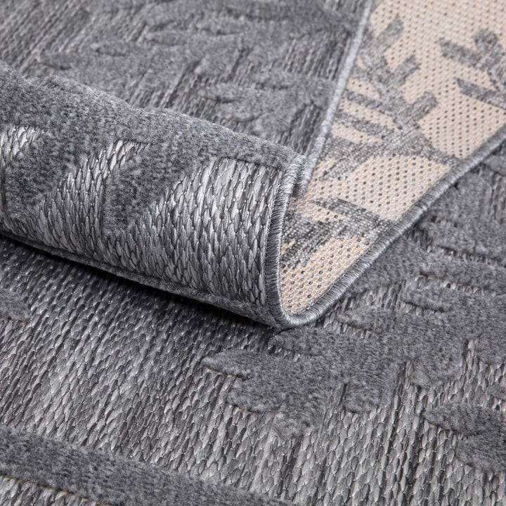 carpet city In-&amp; Outdoor Teppich - 120x170 cm - für Innen-&amp; Aussenbereich - Wetterfest Balkon-Teppic