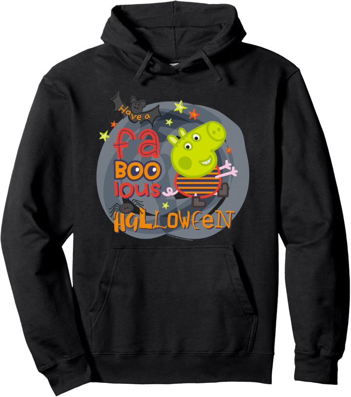 Peppa Wutz George Pig Have A Fa-Boo-lous Halloween Pullover Hoodie