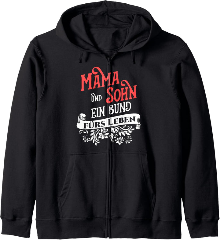 Mama Geburtstag Muttertag Damen Frauen Mama Sohn Kapuzenjacke