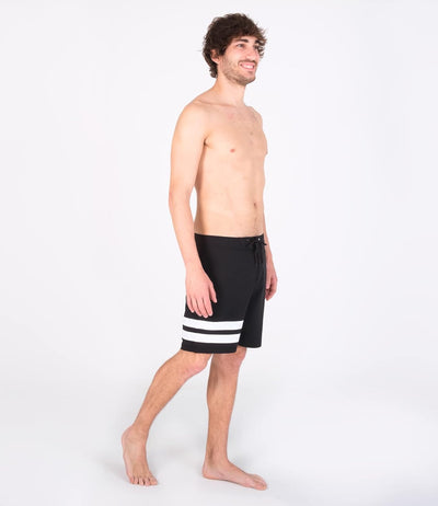 Hurley Herren Block Party 18' Board-Shorts 40 Schwarz, 40 Schwarz
