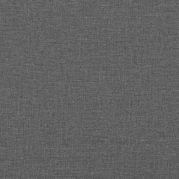 vidaXL Rückenkissen Dunkelgrau 45 x 20 x 35 cm Stoff, Kissen für Wohnzimmer, moderner Bezug, abnehmb