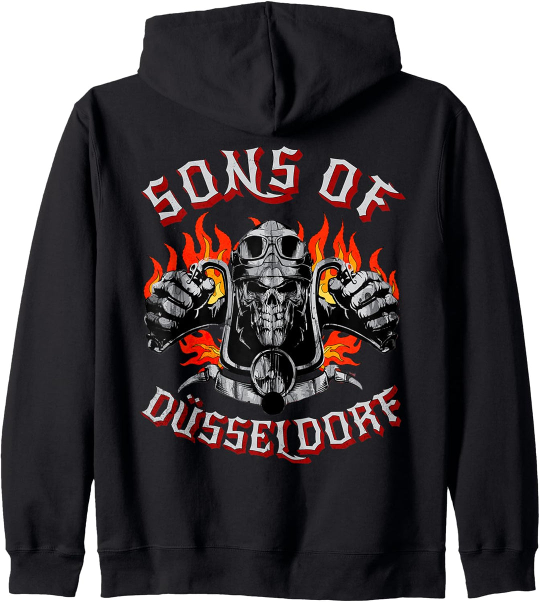 Düsseldorf biker Sons of Düsseldorf Kapuzenjacke