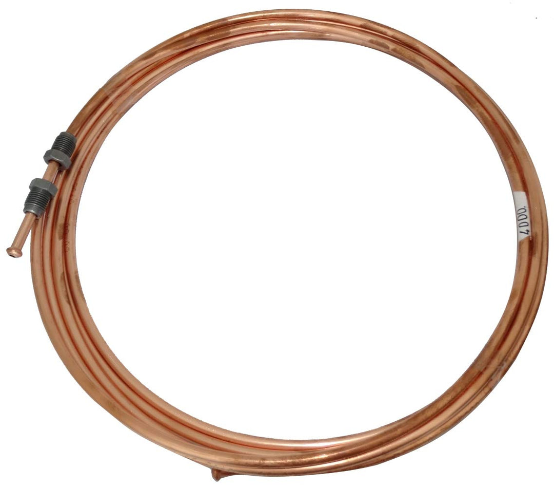 AERZETIX - C42591 - Bremsleitung - Schlauch - aus Kupfer - 400cm Ø4.76mm - mit Anschlüssen - M10x1/M