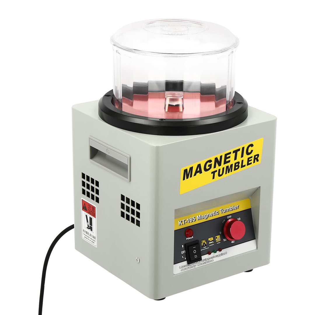 Magnetic Tumbler Polishing Machine, Magnetische Tumbler Schmuck Poliermaschine 250W, Mini Schmuckpol