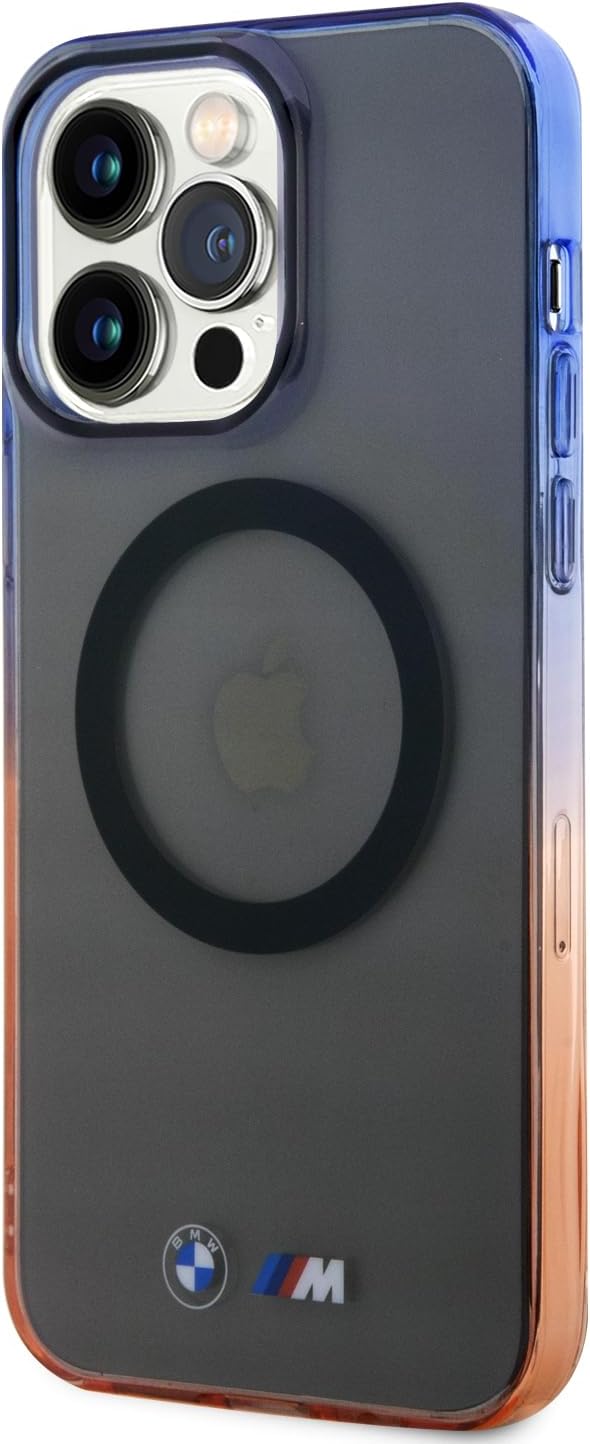 BMW BMHMP14XHTGE hülle für iPhone 14 Pro Max 6.7" grau hardcase Gradient Bumper