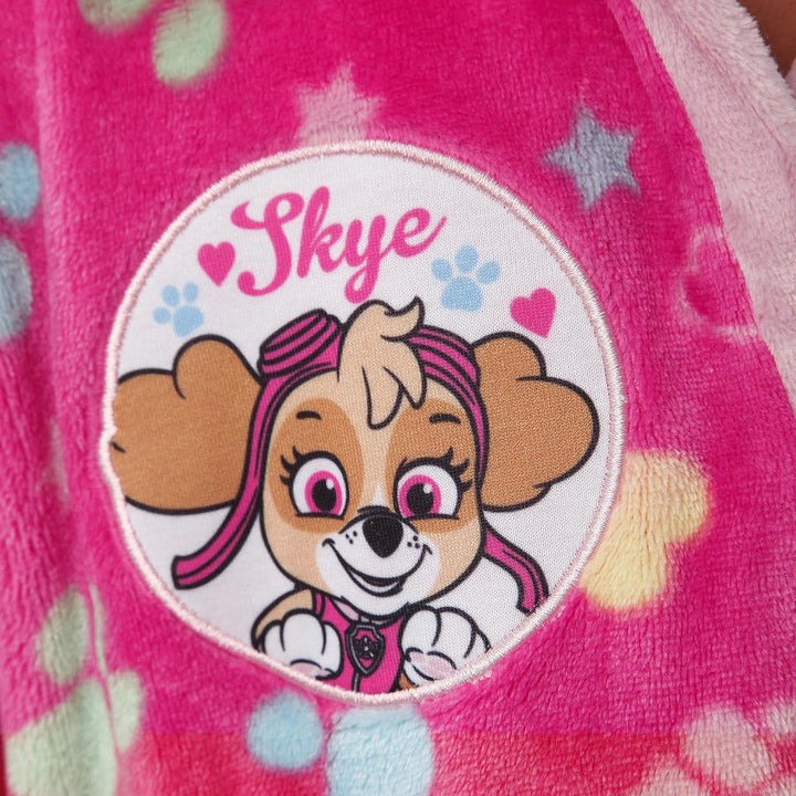 PAW PATROL Bademantel | Skye Bademantel Mädchen | Mädchen Morgenmantel 92 Rosa, 92 Rosa