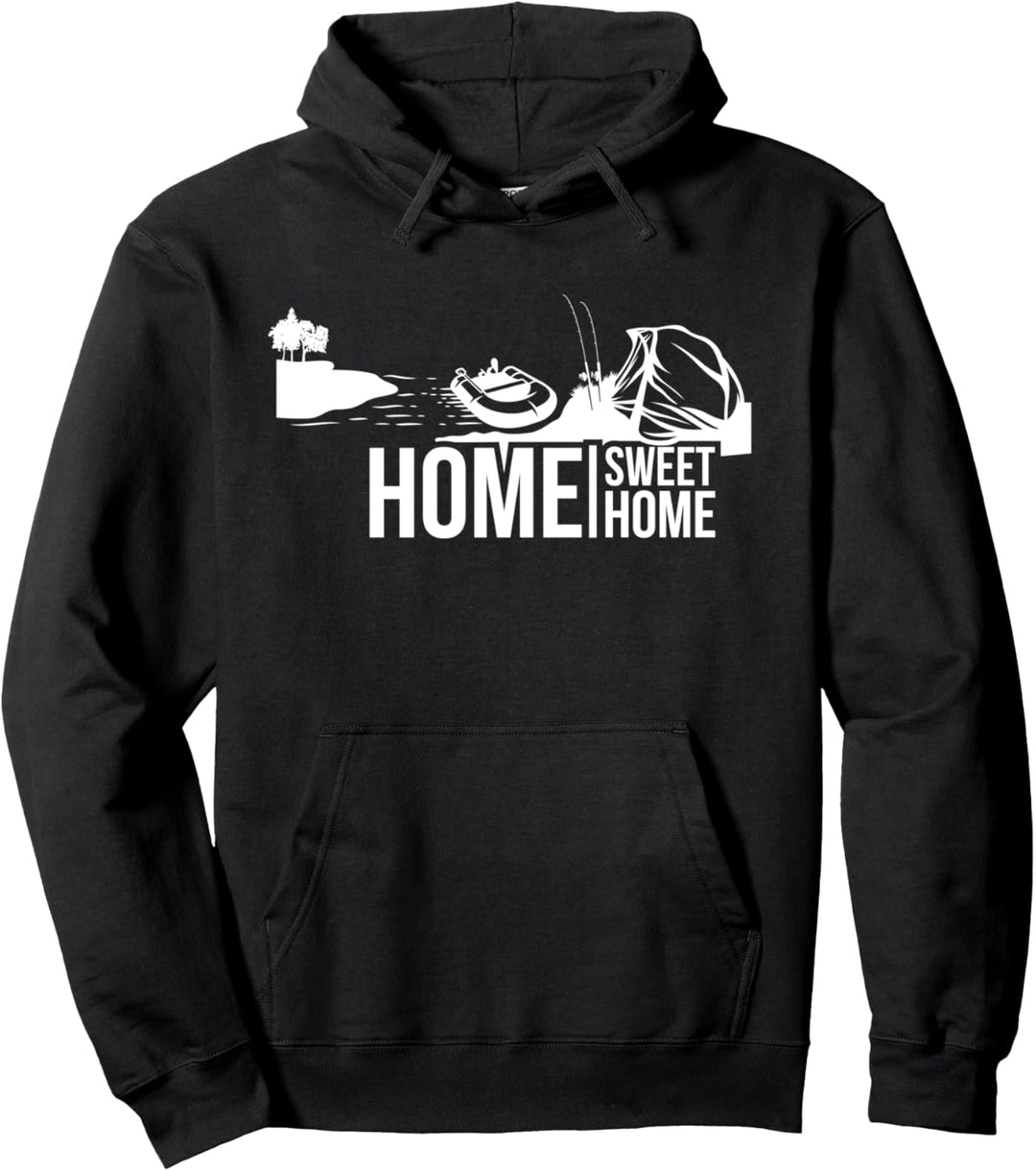 Home Sweet Home Welsangeln Fischen Silure Catfish Fluss Pullover Hoodie