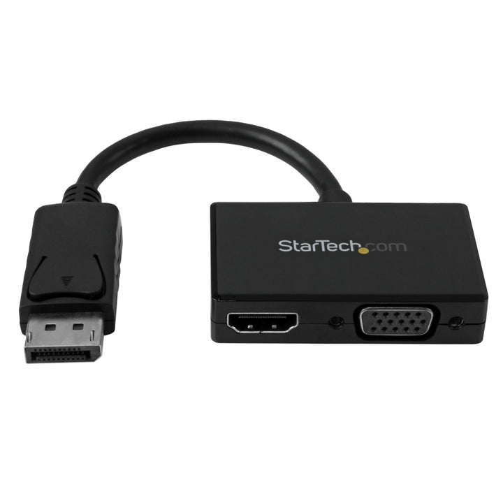 StarTech.com Reise A/V Adapter: 2-in-1 DisplayPort auf HDMI oder VGA Konverter - DP zu HDMI / VGA Ad