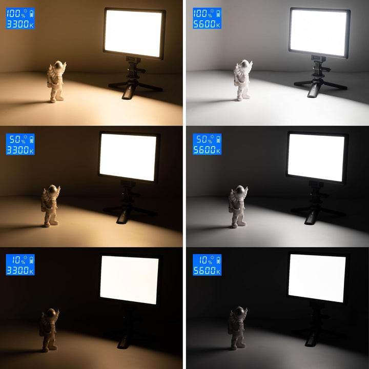 VILTROX L116T 5600K / 3300K LED Licht Panel Dimmbare Video Licht Kit für DSLR Kamera ( ohne Akku)