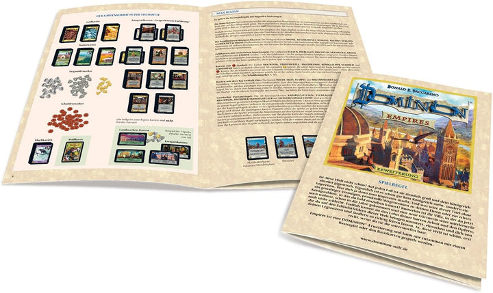 Rio Grande Games,22501410, Ass Dominion Empires Bunt, Empires