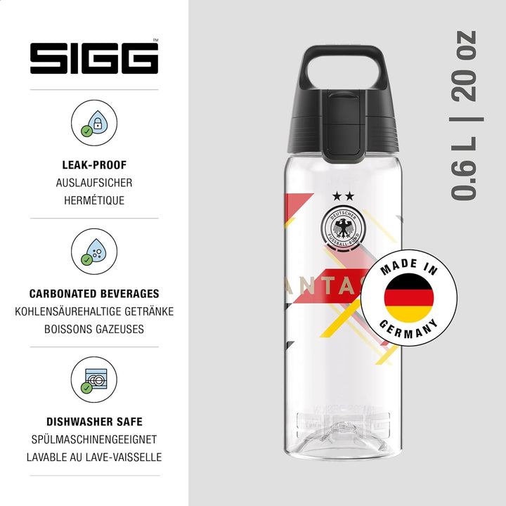 Sigg - Tritan Trinkflasche - Total Color ONE ONE - Für Kohlensäurehaltige Getränke Geeignet - Spülma