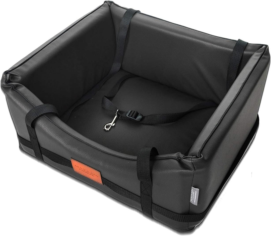 Mayaadi-Home Hundeautositz Kunstleder Hundesitz Hundebett Autokörbchen Autositz Hundesitz Hundedecke