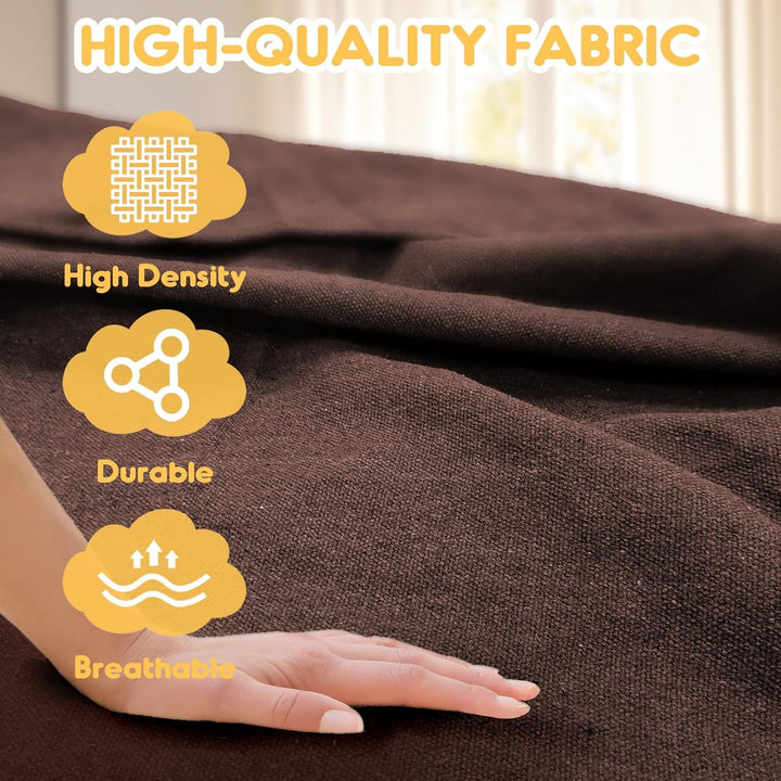 ANYOO Hängematte Outdoor Baumwolle Bequemer Stoff mit Baumfreundlichen Gurten zum Aufhängen, Robuste