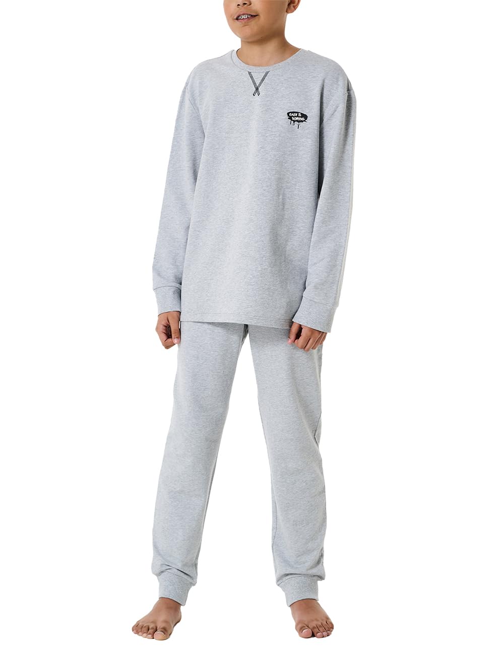 Schiesser Jungen Schlafanzug Set Pyjama Warme Qualitäten Frottee - Fleece - Interlock - Grösse 140 B