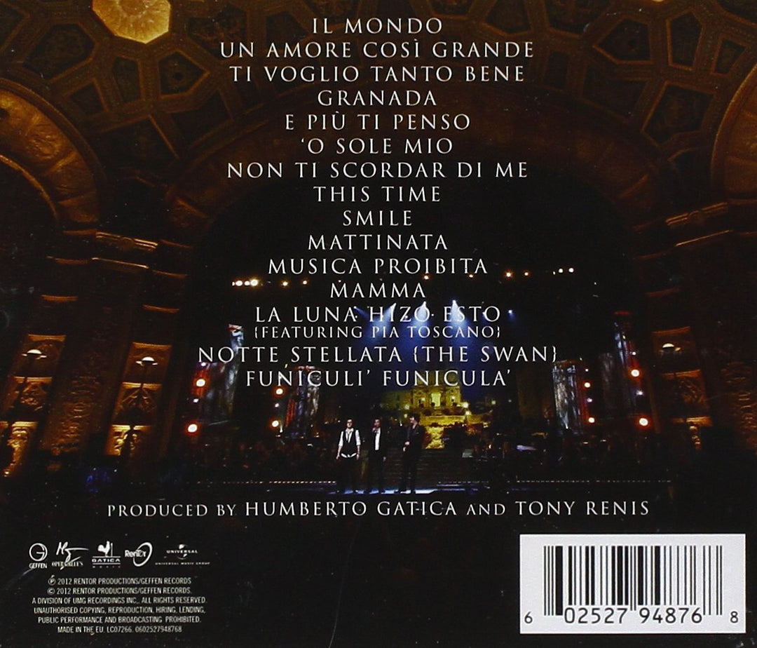 Il Volo...Takes Flight (Live from The Detroit Opera House), Audio-CD