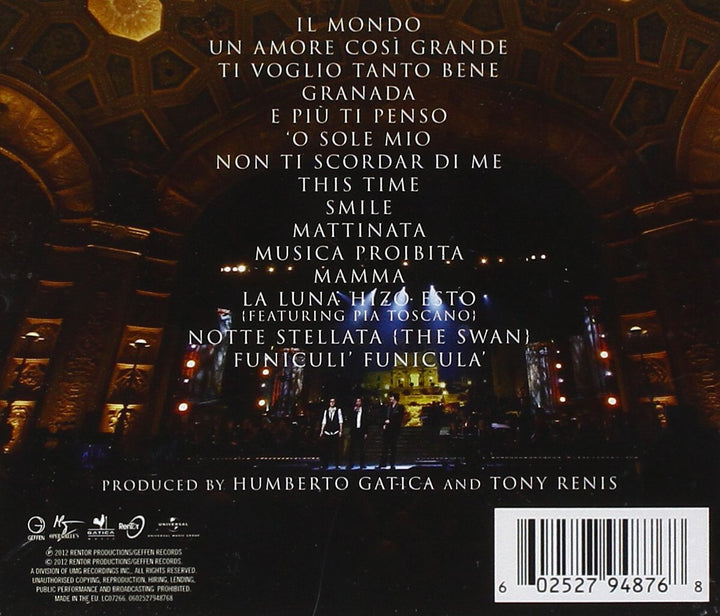 Il Volo...Takes Flight (Live from The Detroit Opera House), Audio-CD