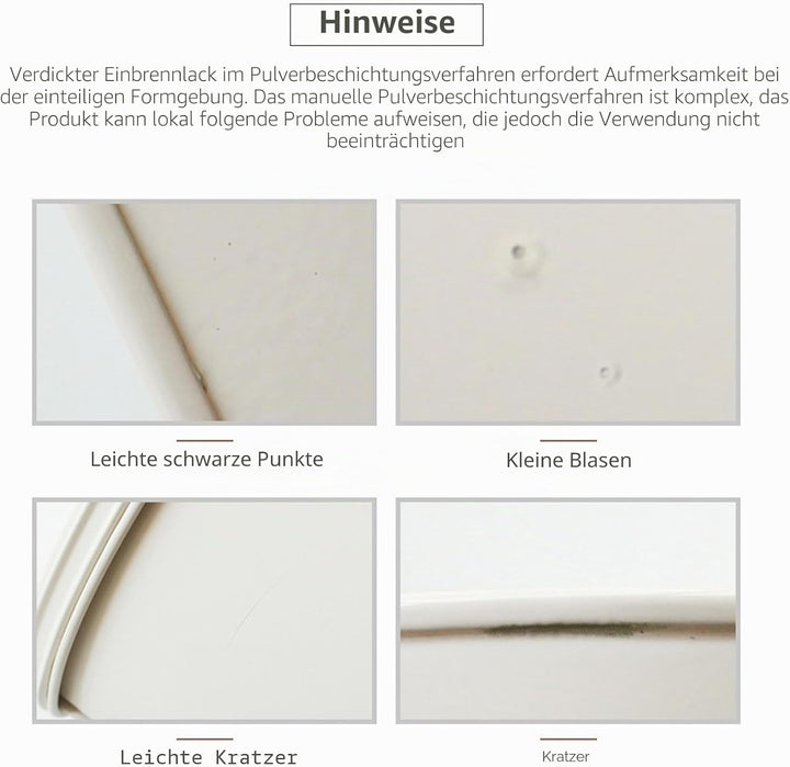 BORDSTRACT Metall Brotkasten, Roll Top Deckel Brotbehälter Aufbewahrung Vintage Brothalter für Küche