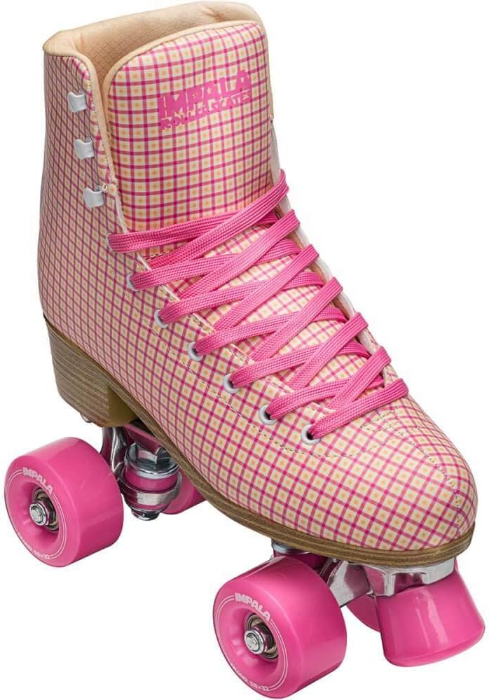 IMPALA Skate - Rollschuhe US 9 / EU 40 / UK 7 Pink Tartan, US 9 / EU 40 / UK 7 Pink Tartan