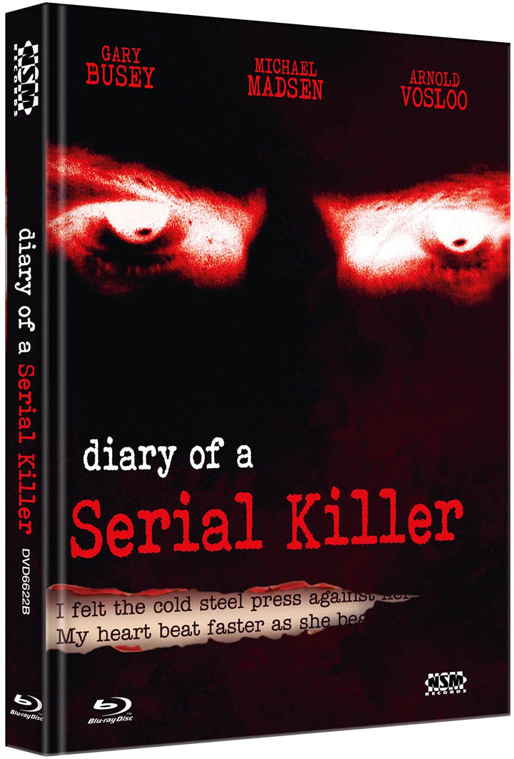 Diary of a serial Killer - Tod aus erster Hand [Blu-Ray+DVD] - uncut - limitiertes Mediabook Cover B