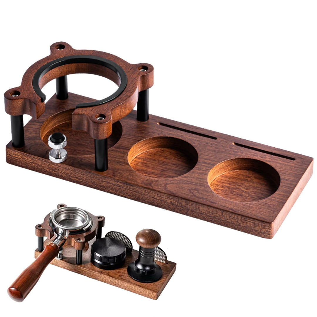Espresso Tamperstation, Espresso Zubehör Organizer Multifunktionale Tamperstation für Barista Kaffee