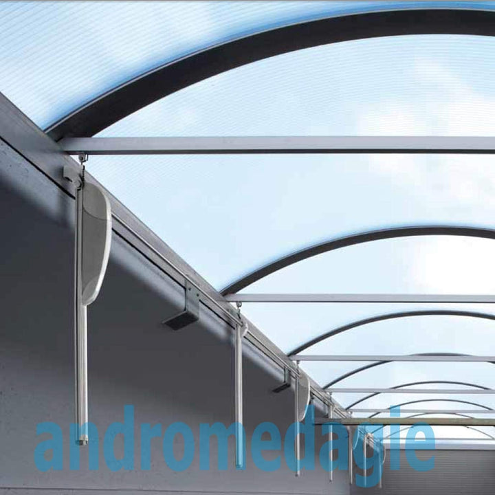 AIRWIN 650N 24 V Hub = 180 mm Zahnstangen-Stellantrieb für Dachfenster Shed Franginseln Kuppeln