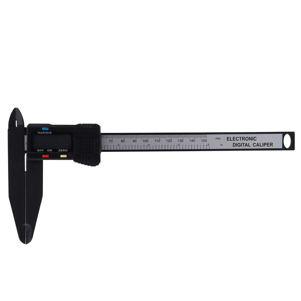 Digitaler Messschieber, 150 mm/300 mm Digitaler Messschieber aus Carbon mit Langem Messwerkzeug für