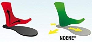 Noene N02 Einlegesohle Shock Absorbing Insoles, 36, 36