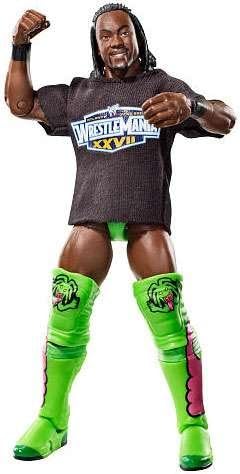 Mattel WWE Wrestling Exclusive Elite Collection Wrestle Mania XXVII Action Figure Kofi Kingston