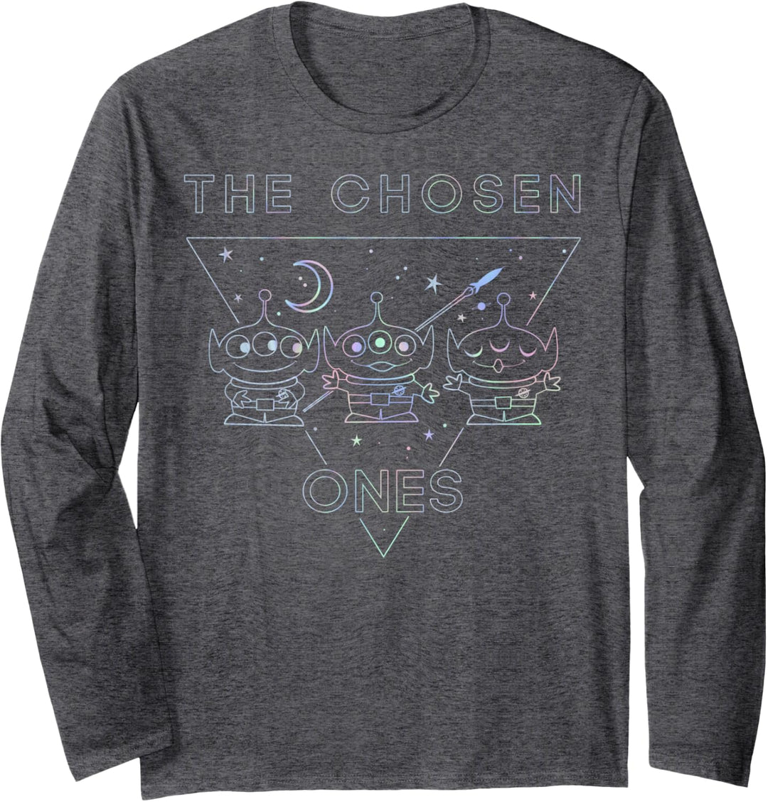 Disney Pixar Toy Story Rainbow Aliens The Chosen Ones Langarmshirt