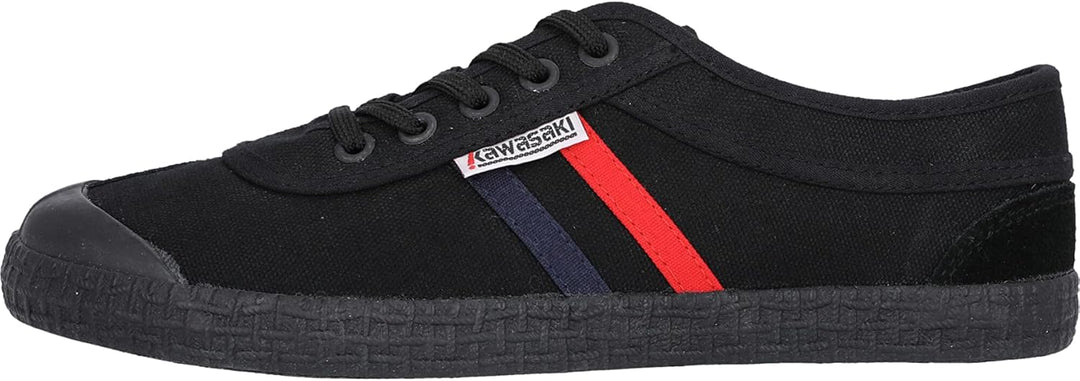 Kawasaki Unisex Retro Canvas Shoe Low-top 39 EU 1001s Black Solid, 39 EU 1001s Black Solid
