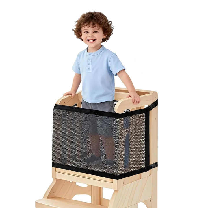 Kleinkinderturm Sicherheitsnetz 110x45CM,Doppelschicht,Kids Tower Sicherheitsnetz Für Kinder Spielen
