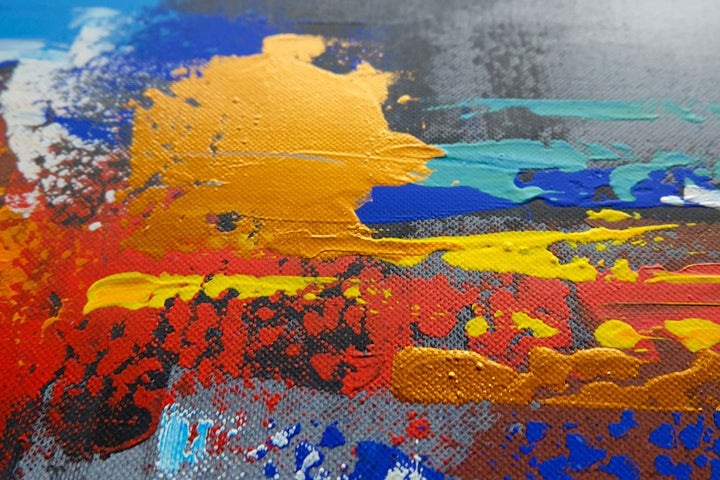 Monica Mirafiori I 100% HANDGEMALT I Gemälde Mirage 100x50cm | Gemälde Handgemalt | Acrylgemälde | S