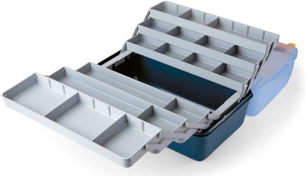Lineaeffe Koffer Tasche Box mit 6 Tabletts 6 Ebenen Carpfishing Angeln