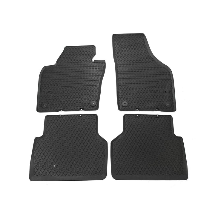 Volkswagen 5N1061500A 82V Allwettermatten Fussmatten 4X Gummimatten, für VW Tiguan (Typ 5N)