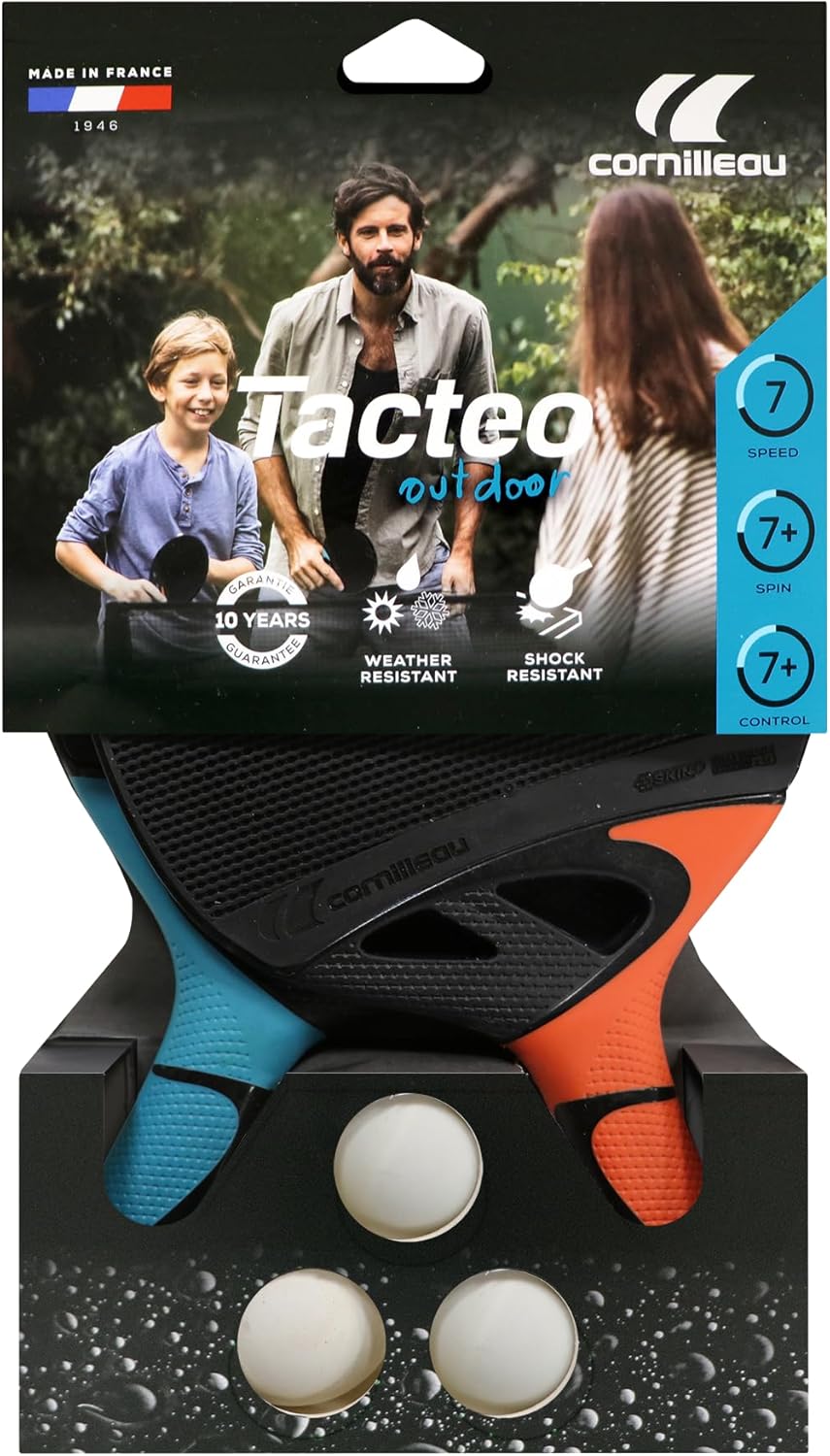 Cornilleau Tischtennisschläger-Set Tacteo 50 Duo Pack