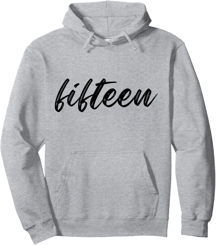 15. Geburtstag Junge Mädchen 15 Jahre 2009 Lustig Geschenk Pullover Hoodie
