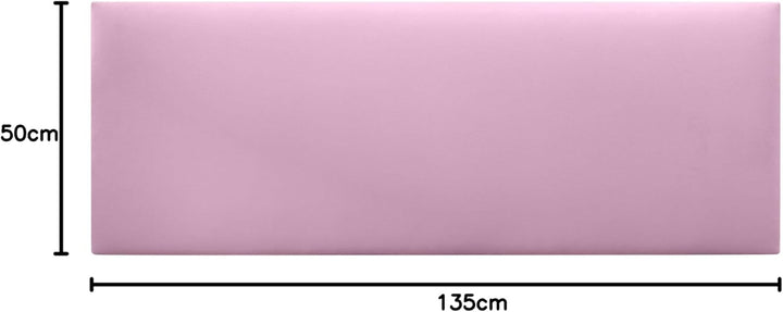 DHOME Kopfteil aus Kunstleder oder Stoff AQUALINE Glattes gepolstertes Kopfteil Luxusbett Kopfteil (