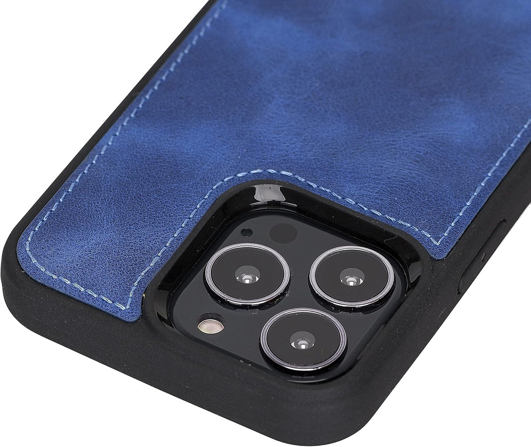 Solo Pelle Lederhülle für das iPhone 13 Pro in 6.1 Zoll Stanford Case Leder Hülle Ledertasche Backco
