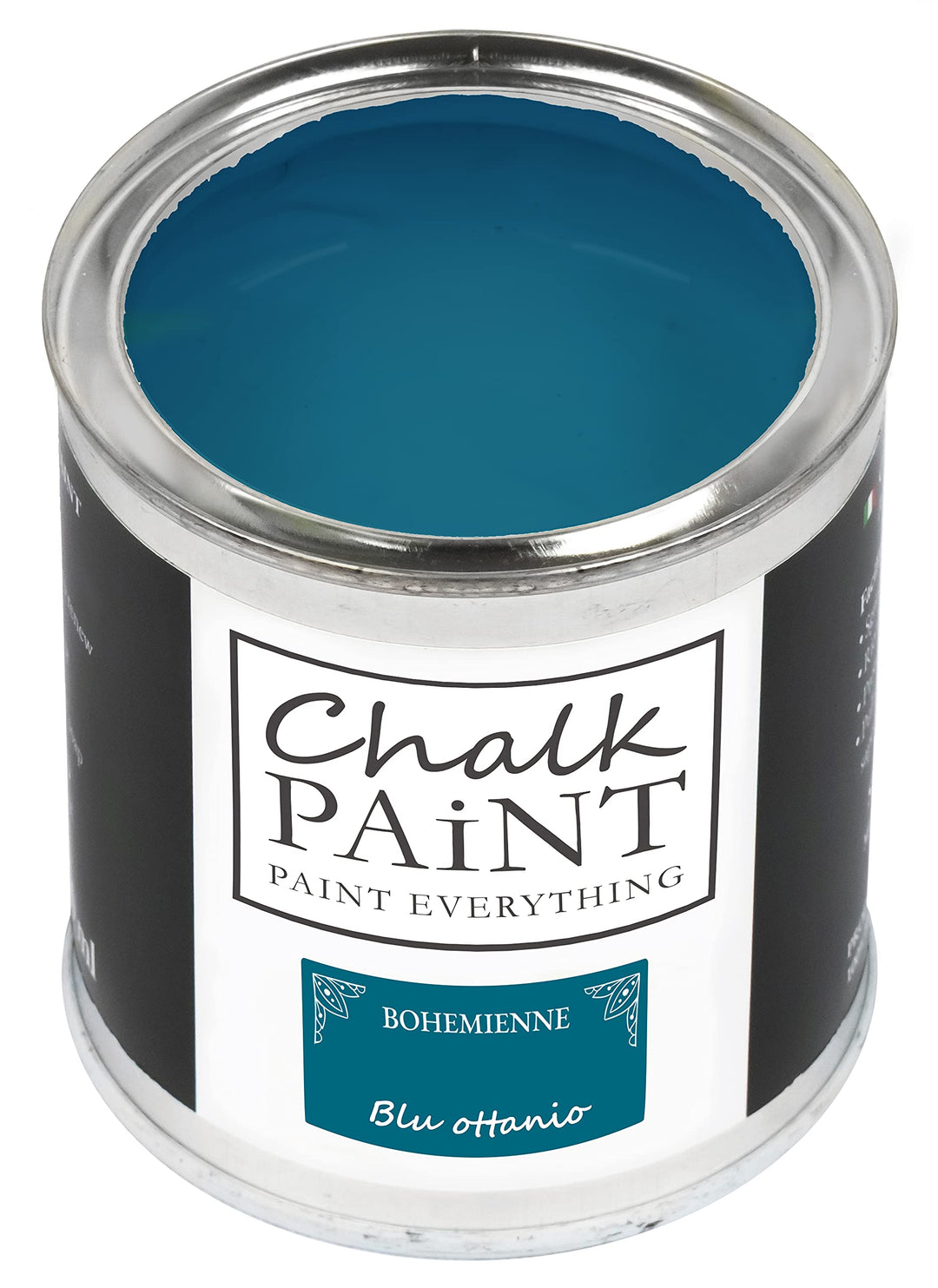 Chalk Paint Everything® Blu Ottanio Kreidefarbe Wasserbasis für Alle Oberflächen einfach zu verarbei