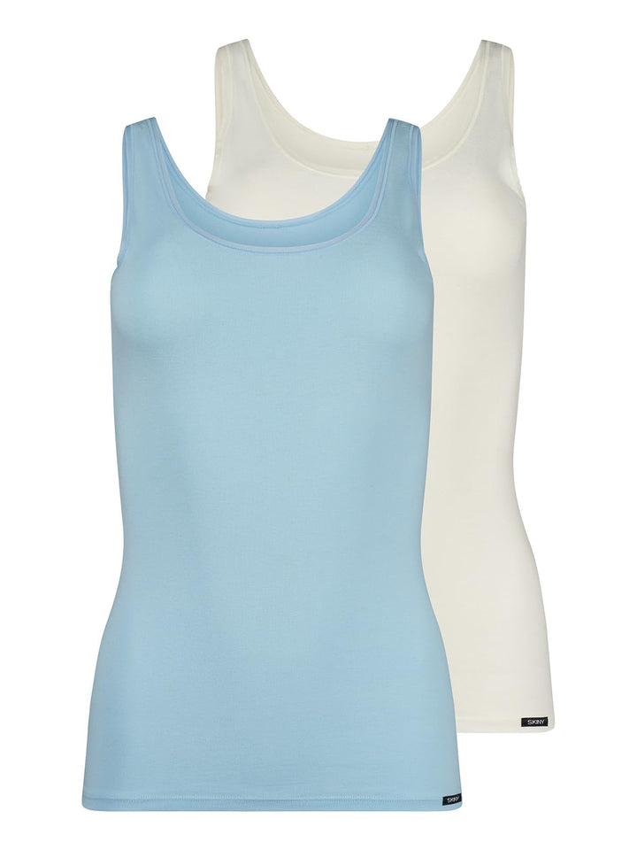 Skiny Damen Unterhemd (2er Pack), -S864 Angel Falls Selection