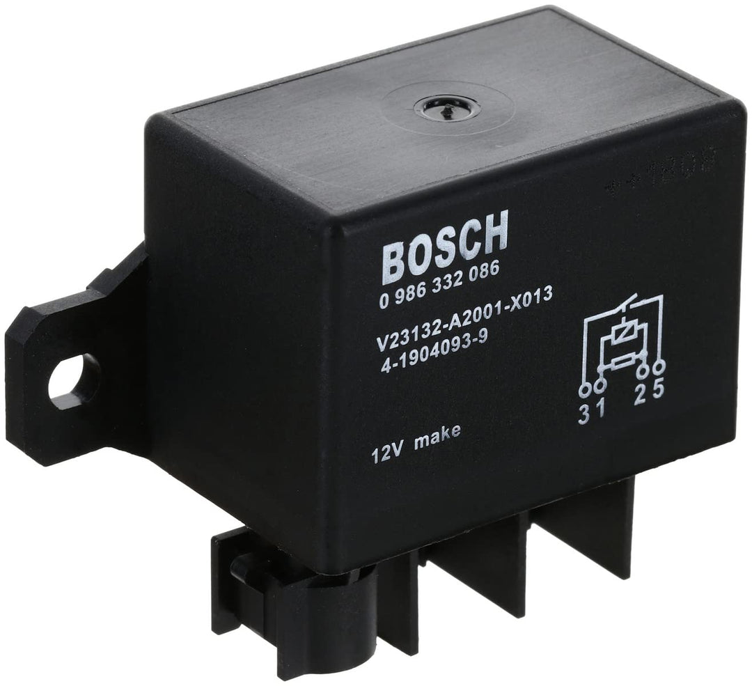 Bosch 0986332086 Leistungsrelais 12V 150A, IP5K4, Betriebstemperatur von -40° C bis 100° C, Wechselr