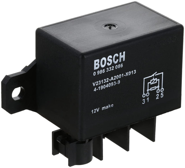 Bosch 0986332086 Leistungsrelais 12V 150A, IP5K4, Betriebstemperatur von -40° C bis 100° C, Wechselr