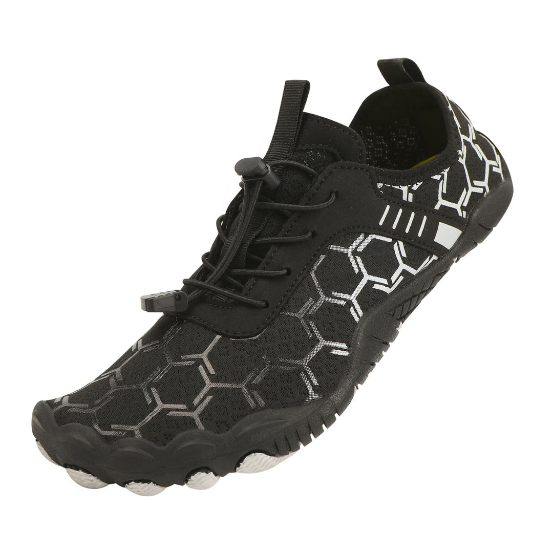 LinSmart Barfussschuhe Damen Herren Breite Zehenbox Wasserschuhe Barfusstrainer Frauen Männer zum Wa