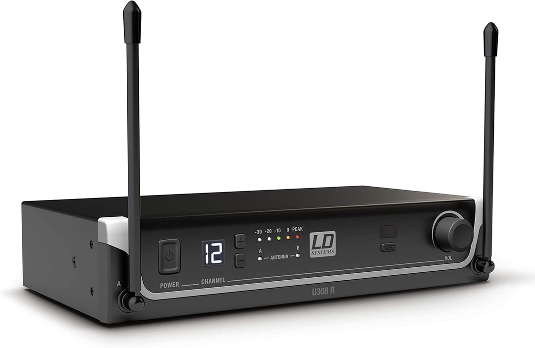 LD Systems U308 BPH - Funksystem mit Bodypack und Headset - 863-865 MHz + 823-832 MHz 863 - 865 MHz+