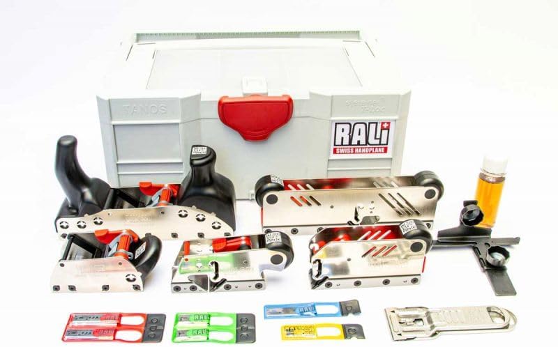 RALI Systainer 220 Evolution N Handhobel Set | Professionelles Holzbearbeitungswerkzeuggehäuse mit H