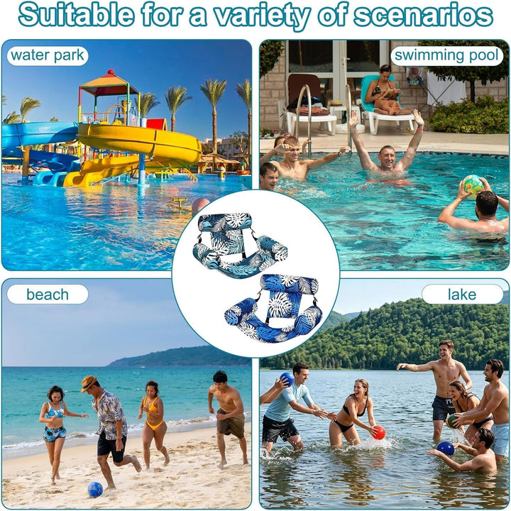 Aufblasbare Wasser Pool Luftmatratze Für Erwachsene,Pool Sessel aufblasbar,Wasserliege,Wassersessel,